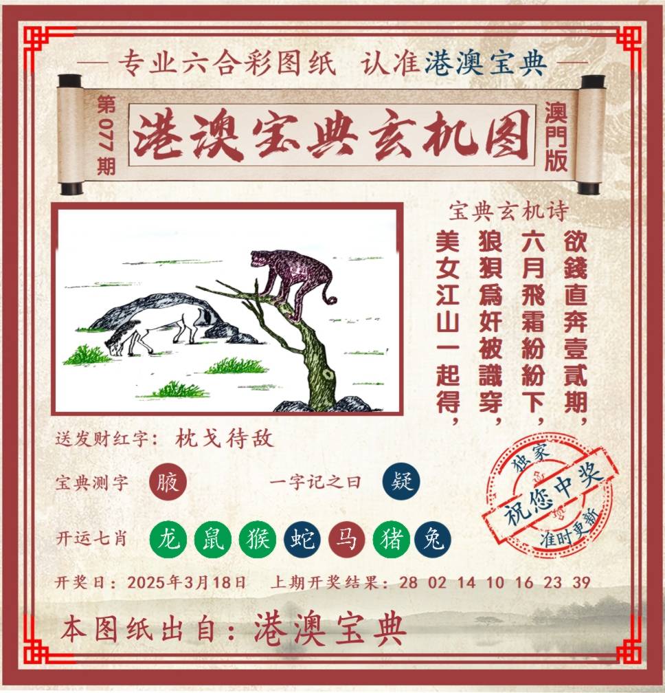 港澳宝典玄机图